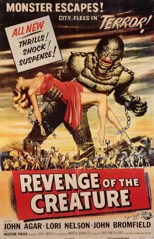 Revenge Of The Creature (1955) - John Agar  Dvd 1