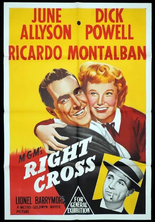Right Cross (1950) - June Allyson  Dvd 1