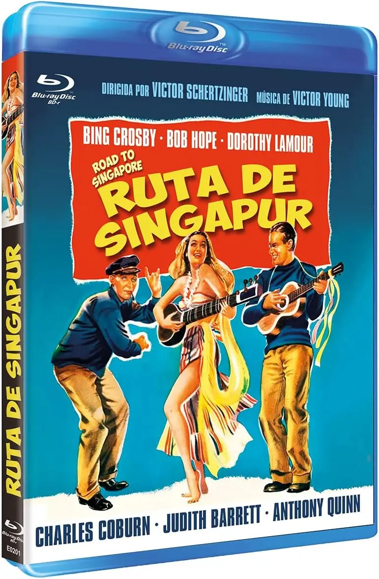 Road To Singapore (1940) - Bob Hope  Blu-Ray Codefree 1
