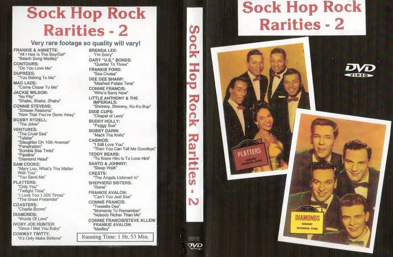 Rock´N´Roll And Doo Wop Classics : Vol. 2  Dvd 1