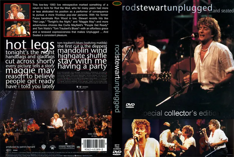 Rod Stewart - Mtv Unplugged And Seated (1993)  Dvd 1