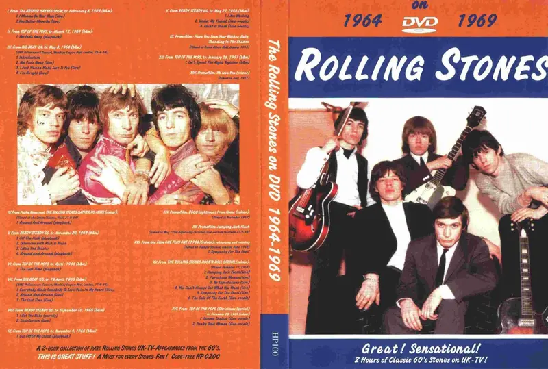 Rolling Stones 1964 - 1969  Dvd 1