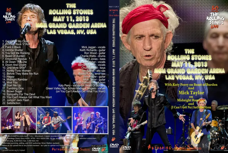 Rolling Stones : Live In Las Vegas,Nv 2013 Dvd 1