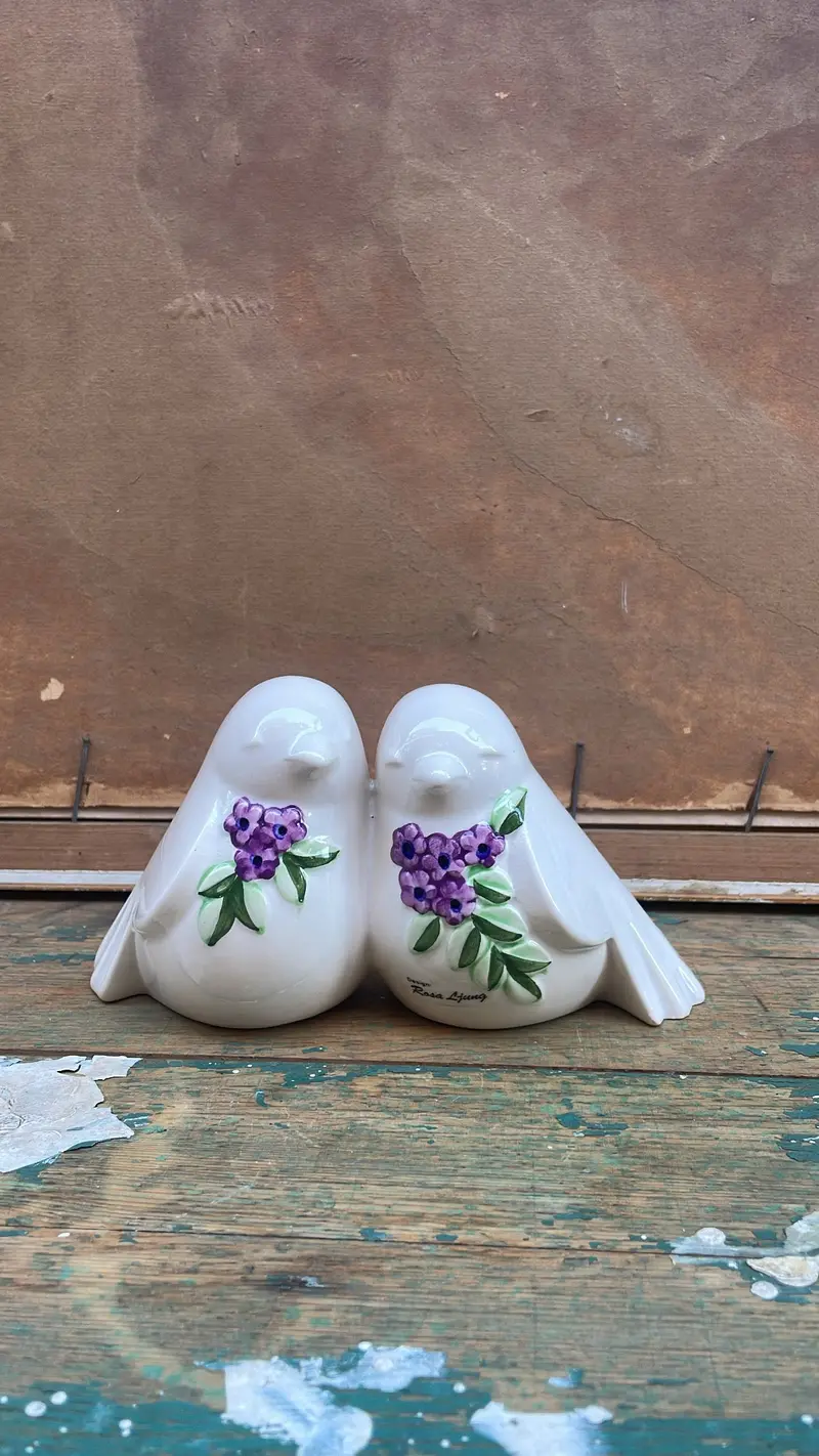 Rosa Ljung Double Bird Sculpture, Sweden, Mid-20Th Century 1