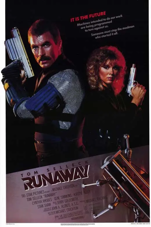 Runaway (1984) - Tom Selleck  Dvd 1