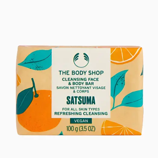 Satsuma Cleansing Face & Body Bar 1