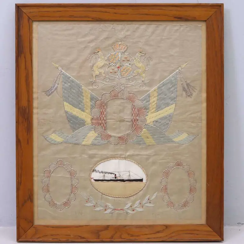 Seaman’S Embroidery, Ss Stiklestad, 1924 1