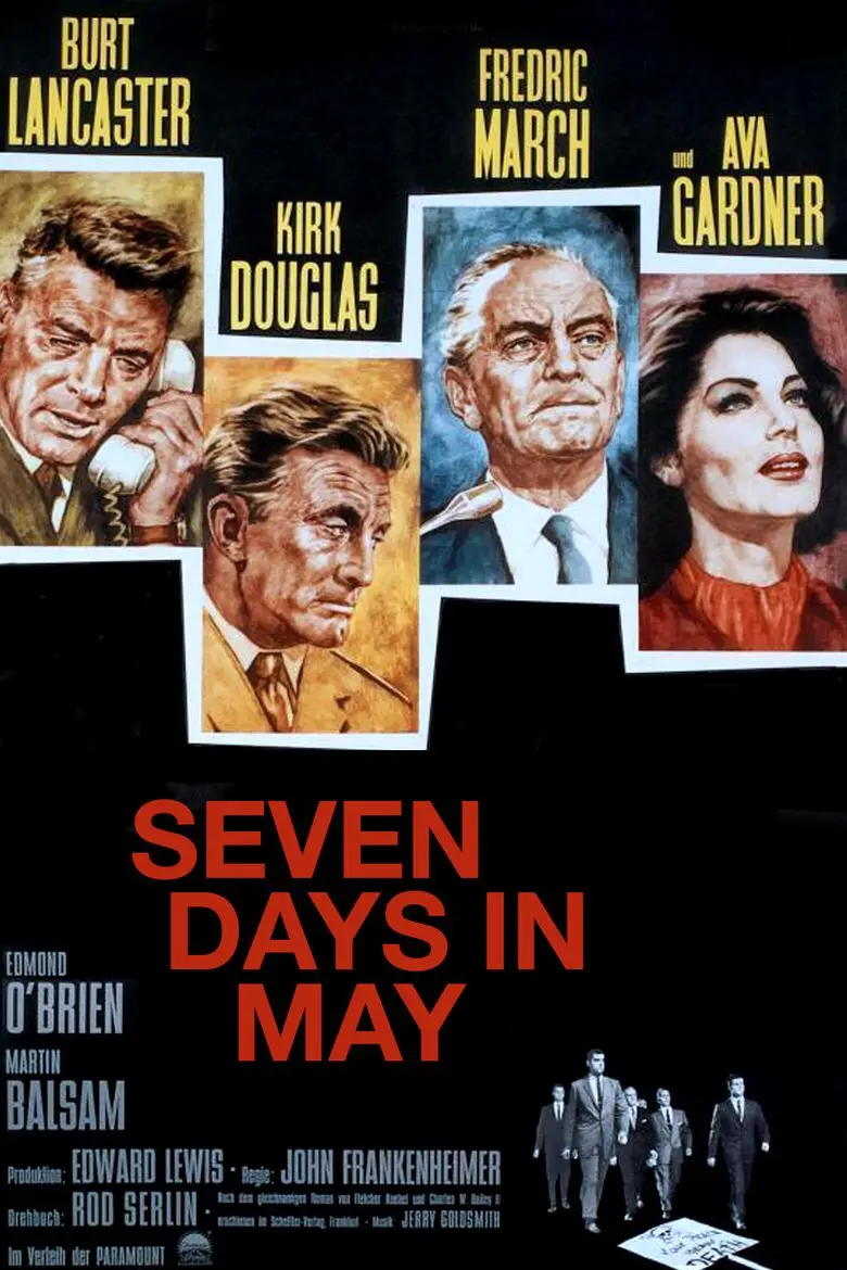 Seven Days In May (1964) - Burt Lancaster  Colorized Version  Dvd 1