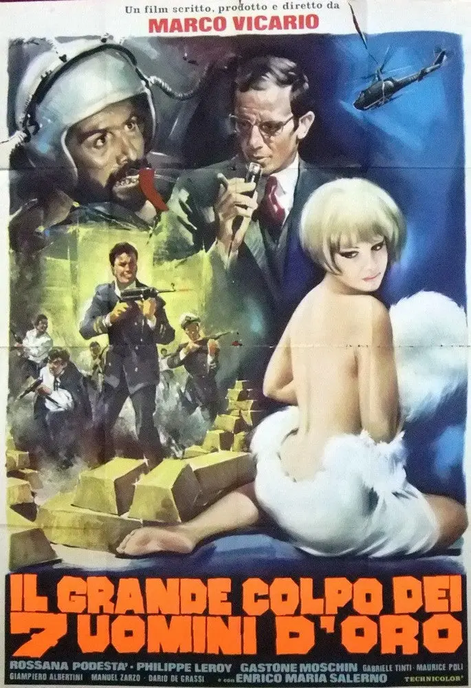 Seven Golden Men Strike Again (1966) - Philippe Leroy  Dvd 1