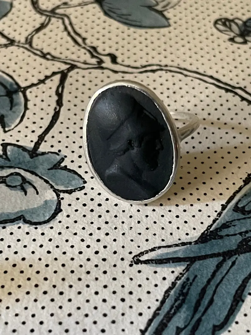 Soldier Cameo Ring | Marcie Mcgoldrick 1