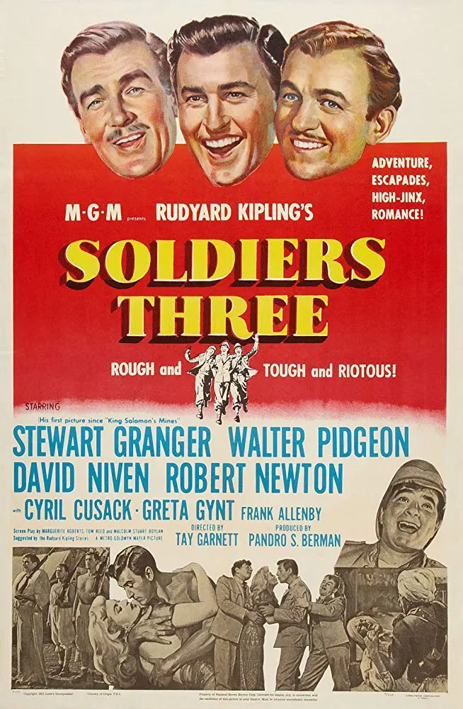 Soldiers Three (1951) - Stewart Granger  Dvd 1