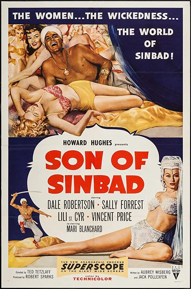 Son Of Sinbad (1955) - Vincent Price  Dvd 1