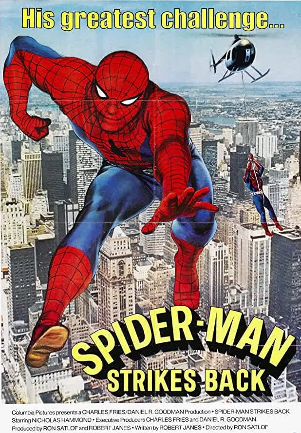 Spider Man Strikes Back (1978) -  Nicholas Hammond  Dvd 1