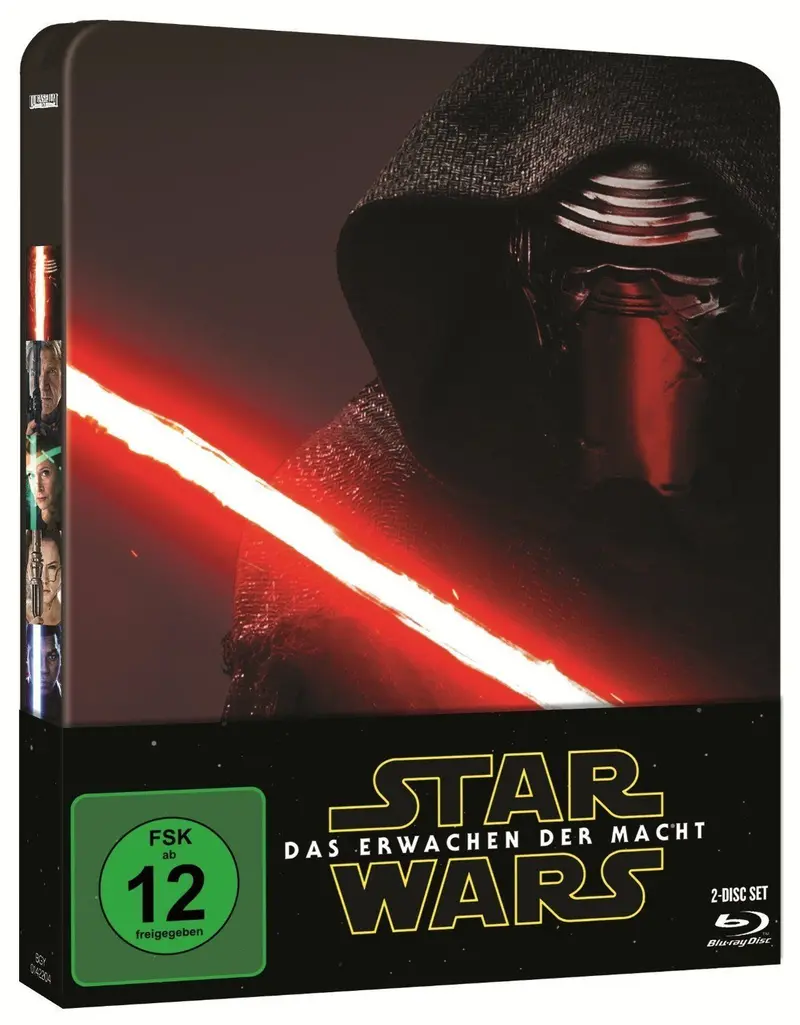 Star Wars : The Force Awakens (2015) - Limited Steelbook Edition. Blu-Ray 1