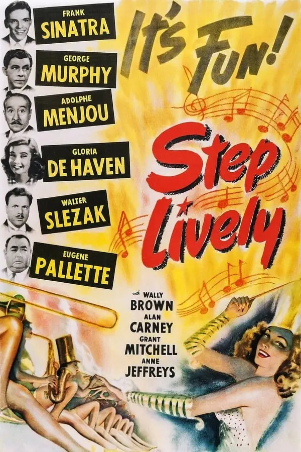 Step Lively (1944) - Frank Sinatra  Dvd 1