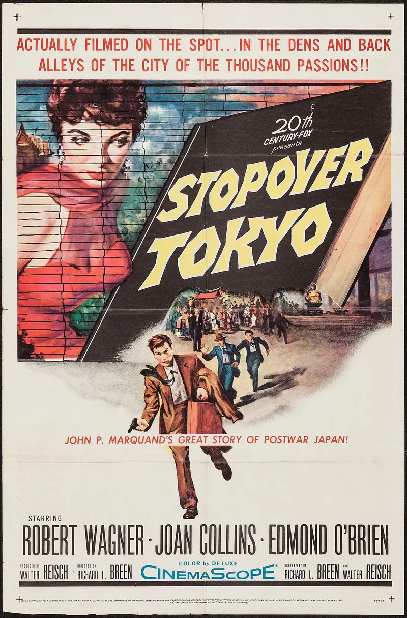 Stopover Tokyo (1957) - Robert Wagner  Dvd 1