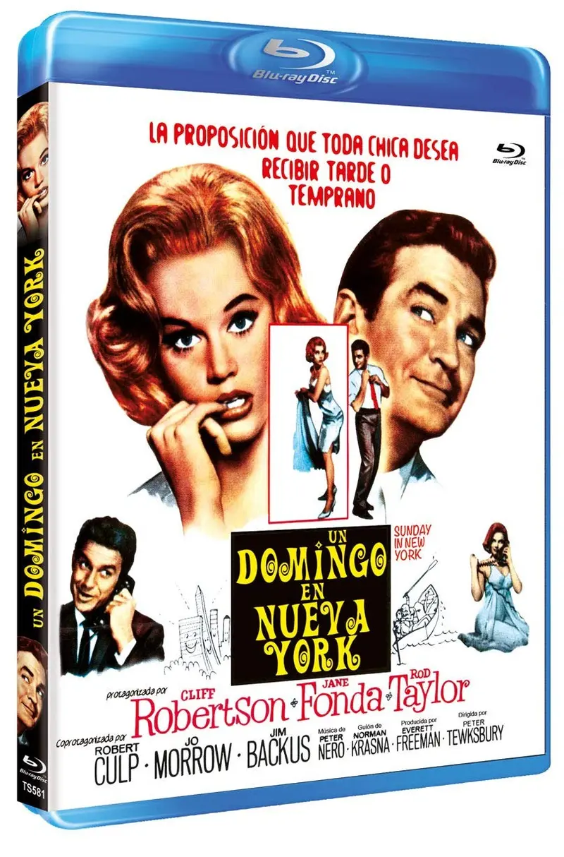 Sunday In New York (1963) - Rod Taylor  Blu-Ray Codefree 1
