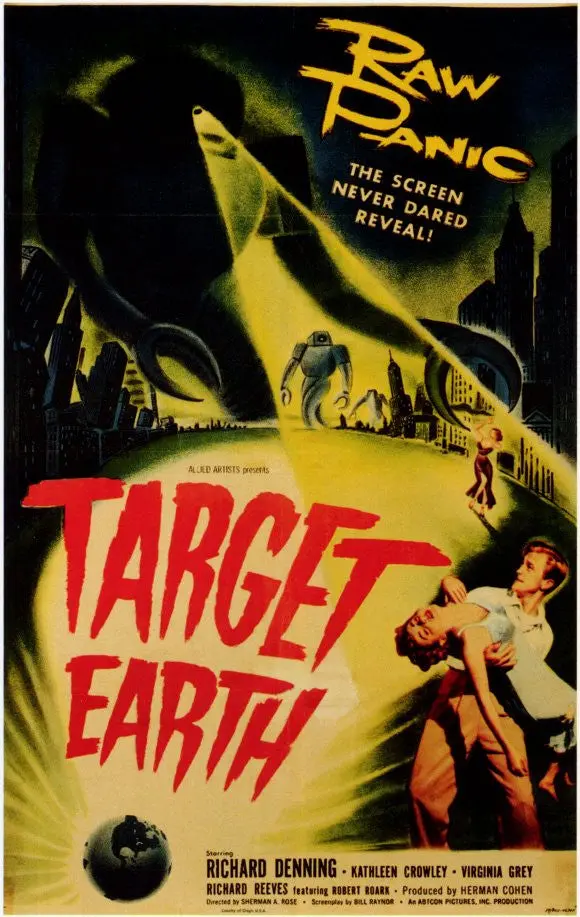 Target Earth (1954) - Richard Denning  Dvd 1