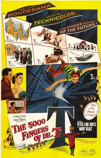 The 5000 Fingers Of Dr. T. (1953) - Peter Lind Hayes  Dvd 1