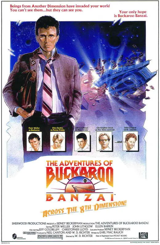 The Adventures Of Buckaroo Banzai In The Eighth Dimension (1984) - Peter Weller Dvd 1