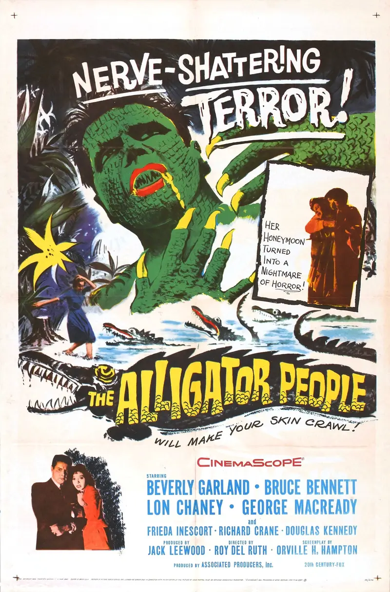 The Alligator People (1959) - Beverly Garland  Dvd 1
