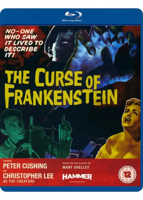 The Curse Of Frankenstein (1957) - Peter Cushing  Blu-Ray 1