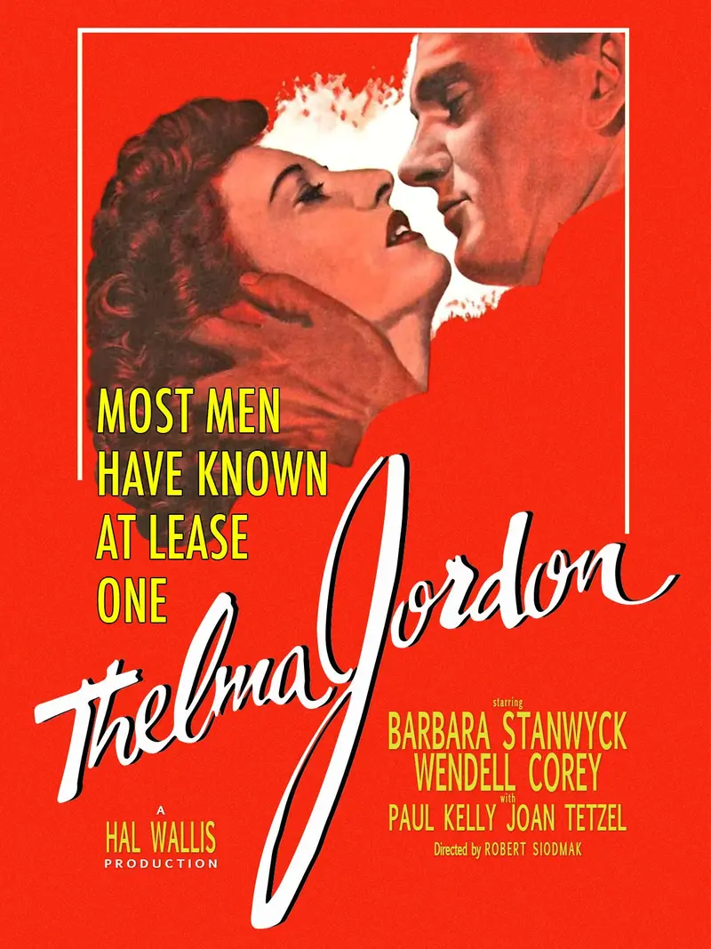 The File On Thelma Jordon (1949) - Barbara Stanwyck  Dvd 1