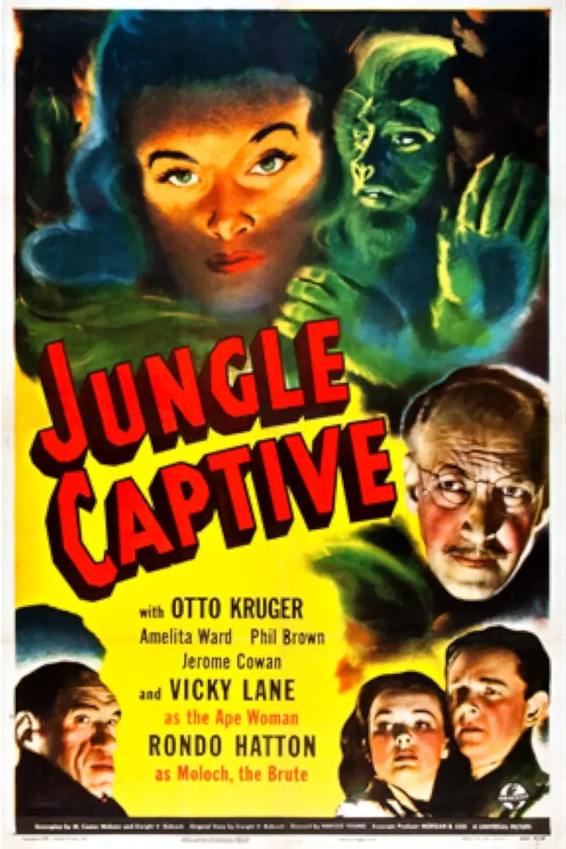 The Jungle Captive (1945) - Otto Kruger  Dvd 1