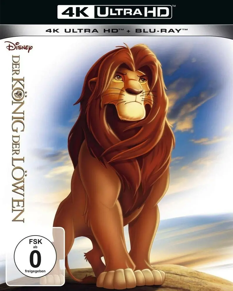 The Lion King (1994)  4K Ultra Hd + Blu-Ray 1