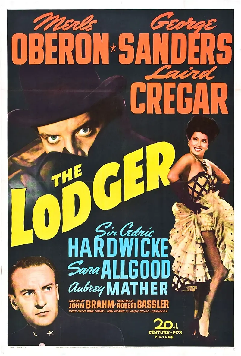 The Lodger (1944) - George Sanders   Colorized Version  Dvd 1