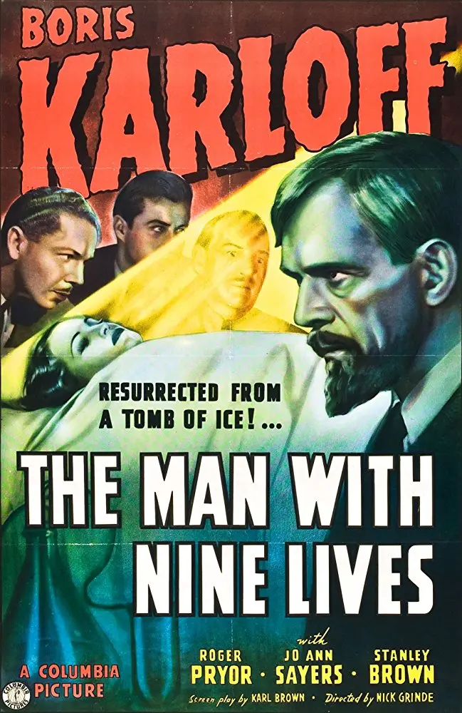 The Man With Nine Lives (1940) - Boris Karloff  Dvd 1