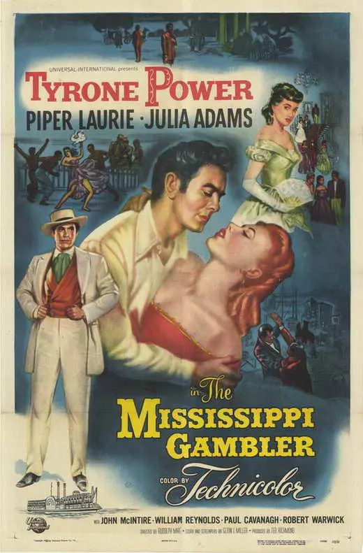 The Mississippi Gambler (1953) - Tyrone Power  Dvd 1