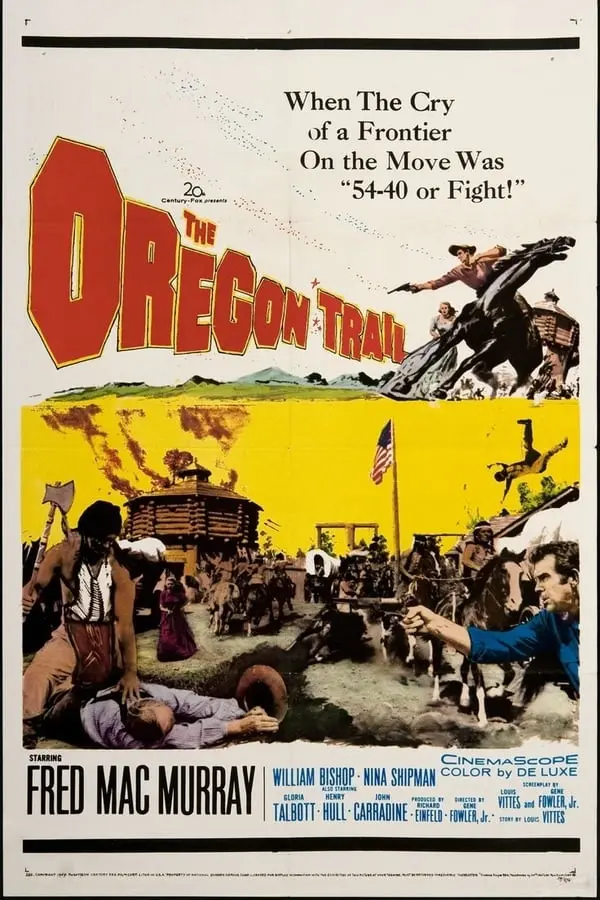 The Oregon Trail (1959) - Fred Macmurray  Dvd 1