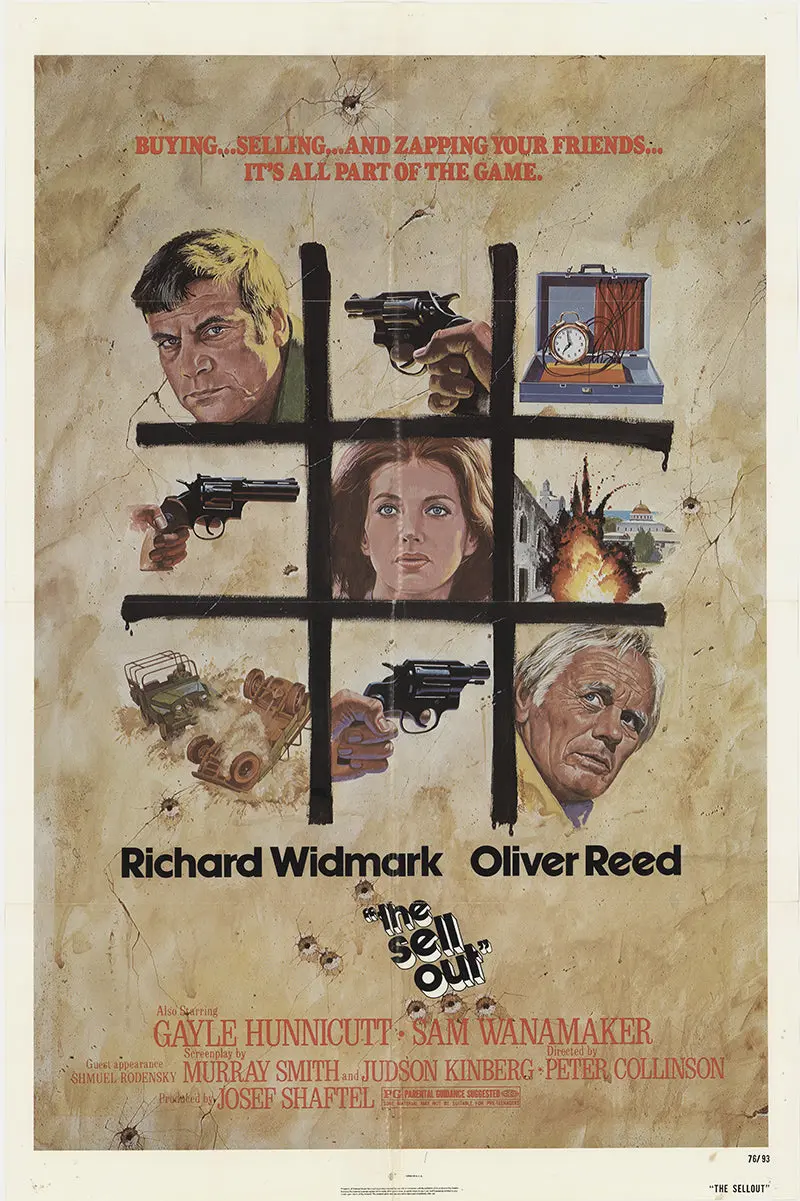 The Sell-Out (1976) - Richard Widmark  Dvd 1