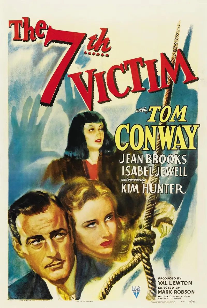 The Seventh Victim (1943) - Tom Conway  Colorized Version  Dvd 1