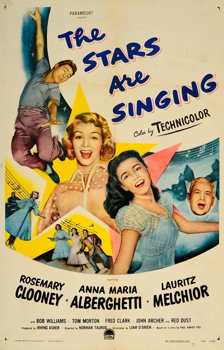 The Stars Are Singing (1953) - Rosemary Clooney  Dvd 1