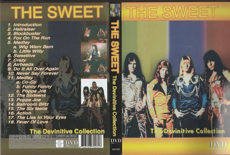The Sweet : Devinitive Collection Dvd 1