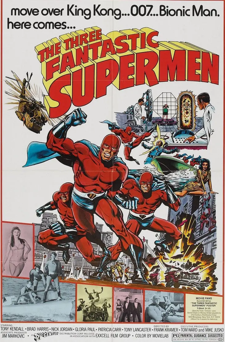 The Three Fantastic Supermen (1967) - Tony Kendall  Dvd 1
