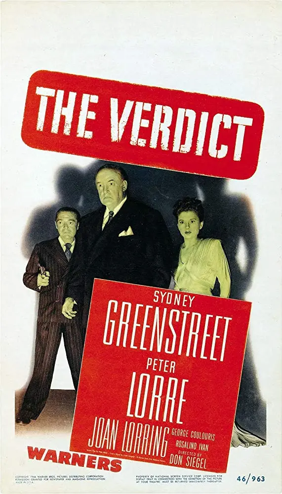 The Verdict (1946) - Sydney Greenstreet  Dvd 1