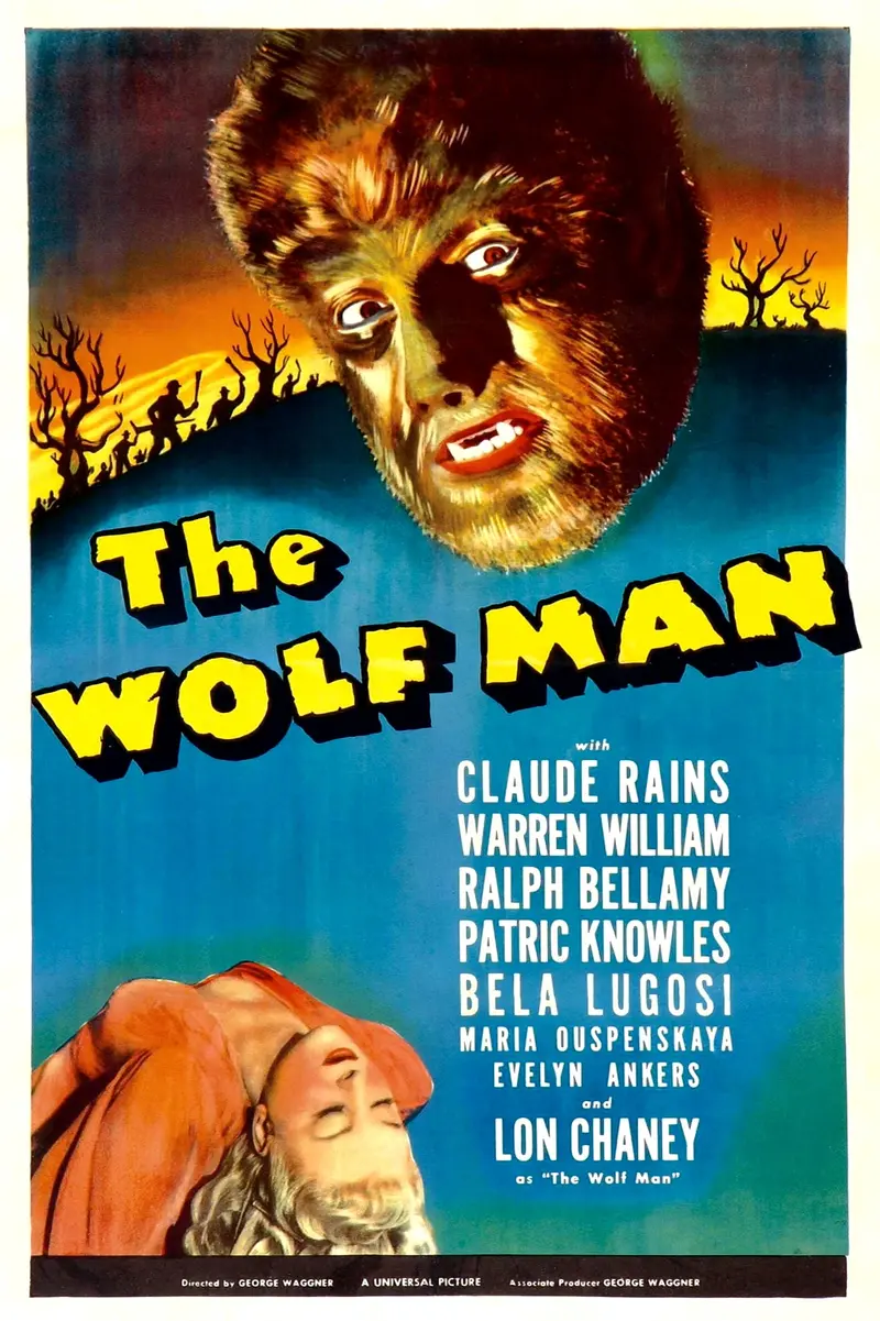 The Wolf Man (1941) - Claude Rains  Colorized Version  Dvd 1