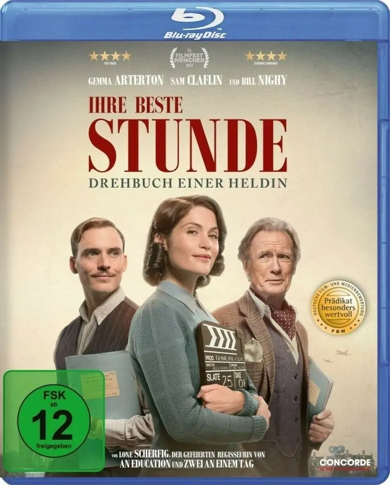 Their Finest (2016) - Bill Nighy  Blu-Ray 1
