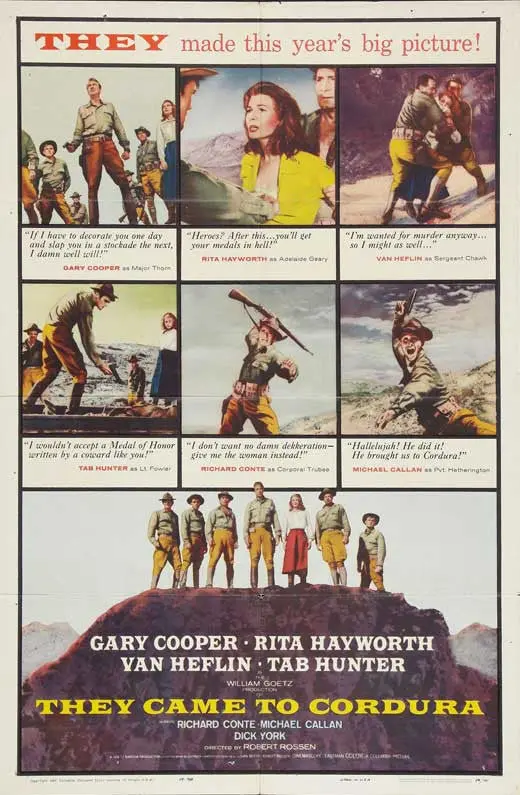 They Came To Cordura (1959) - Gary Cooper  Dvd 1
