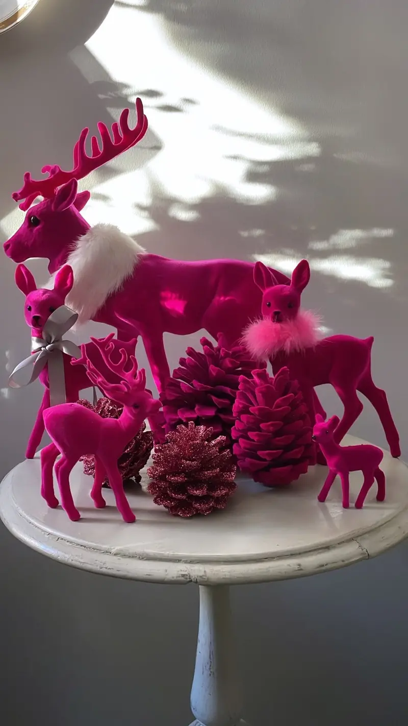 Tiny Velvet Bambi - Fuchsia | Ino Schaller 1