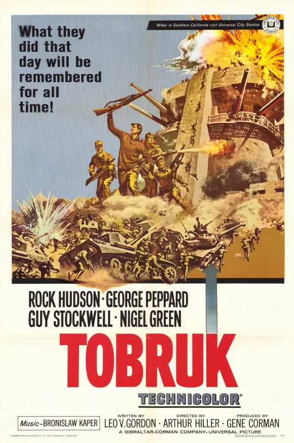 Tobruk (1967) - Rock Hudson  Dvd 1