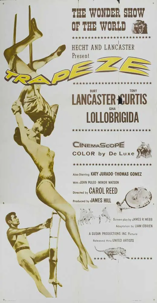 Trapeze (1956) - Burt Lancaster  Dvd 1