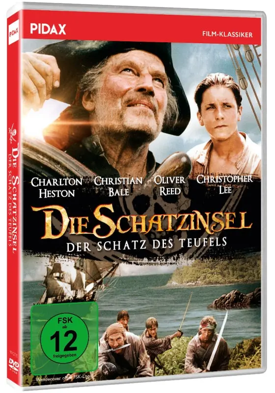 Treasure Island (1990) - Charlton Heston  Dvd 1