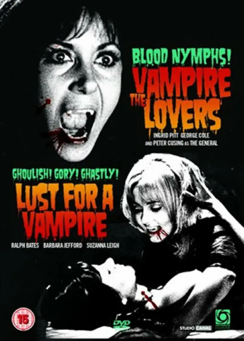 Vampire Lovers / Lust For A Vampire (1970) - Peter Cushing  2 Dvd Set 1