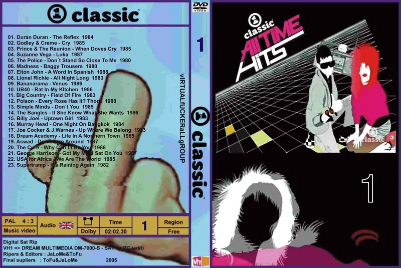 Vh1 : All Classic Hits (10 Dvd Set) 1