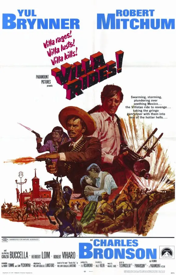 Villa Rides (1968) - Charles Bronson Dvd 1