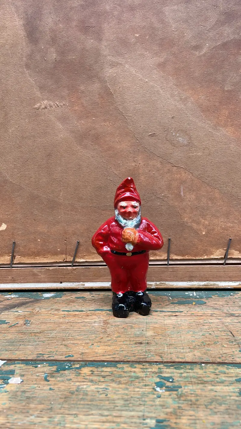Vintage Scandinavian Tomte Santa Figurine | Swedish Jul Christmas Decor 1